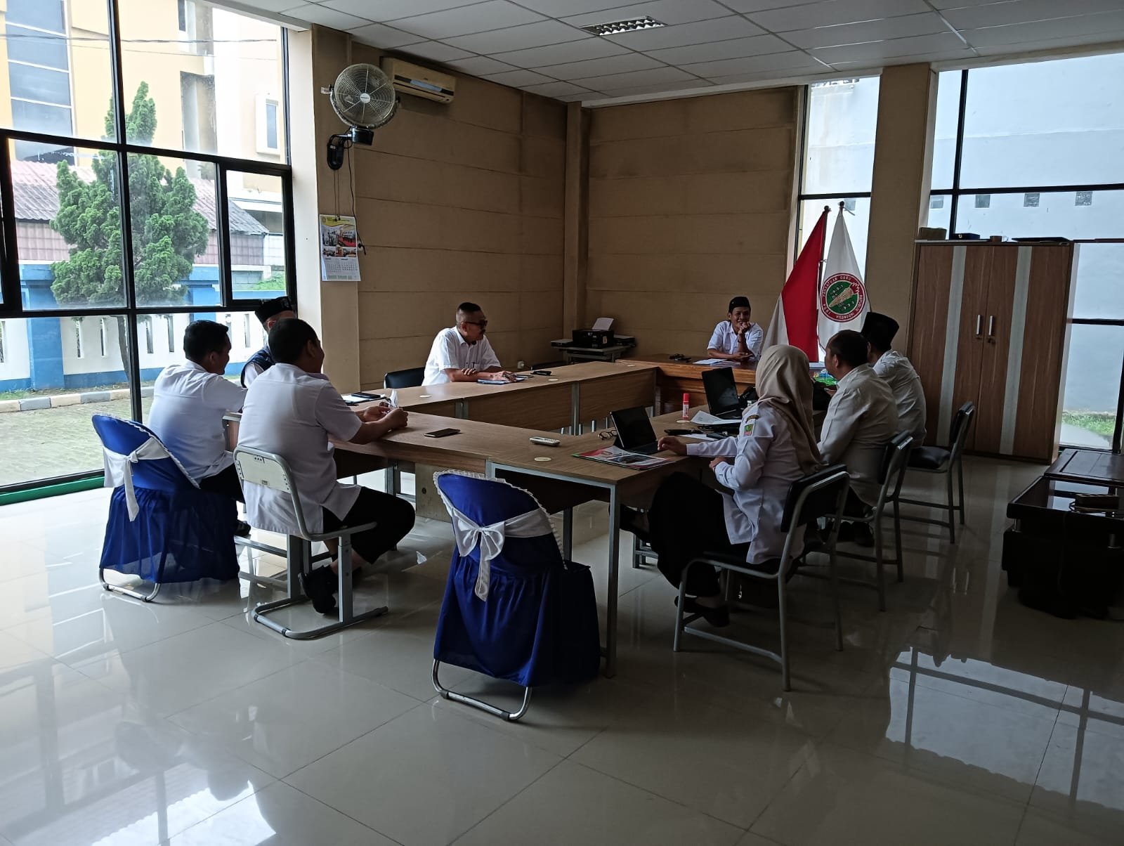 Pertemuang dengan Kepada Dinas